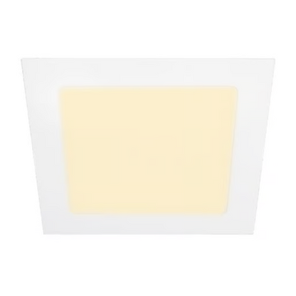 Lámpara de techo LED Empotrable Brighton VII para interior Luz Cálida 12W Blanca Tecnolite