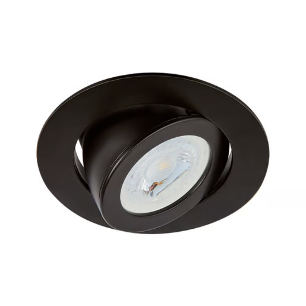 Lámpara de techo LED Empotrable para interior Base GX5.3 50W Negro Tecnolite