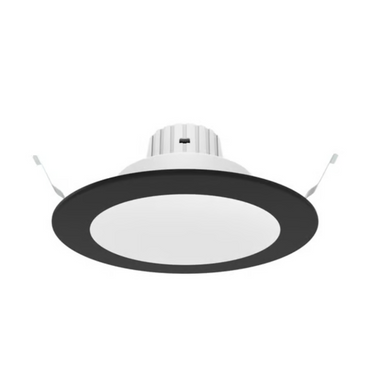 Lámpara de techo LED Empotrable para interior Luz Cálida 11W Negro Tecnolite