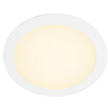 Lámpara de techo LED Empotrable para interior Luz Cálida 18W Blanco Tecnolite