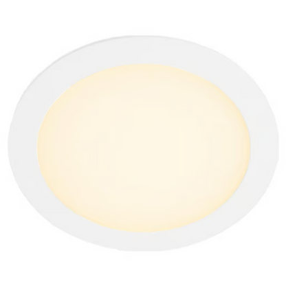 Lámpara de techo LED Empotrable para interior Luz Cálida 18W Blanco Tecnolite