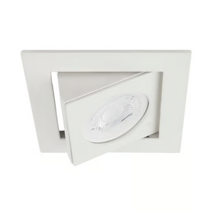 Lámpara de techo LED Empotrable para interior Luz Cálida 6W Blanco Tecnolite