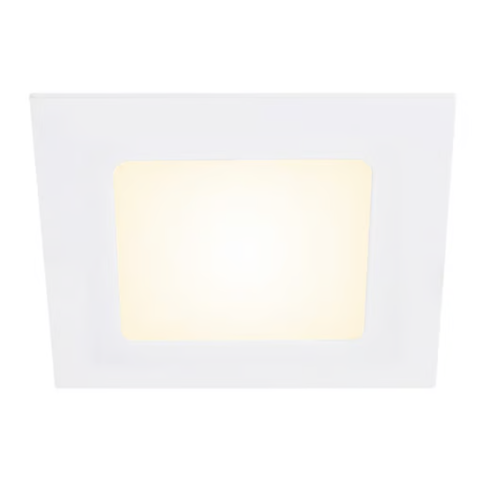 Lámpara de techo LED Empotrable para interior Luz Cálida 6W Brighton VI Blanco Tecnolite