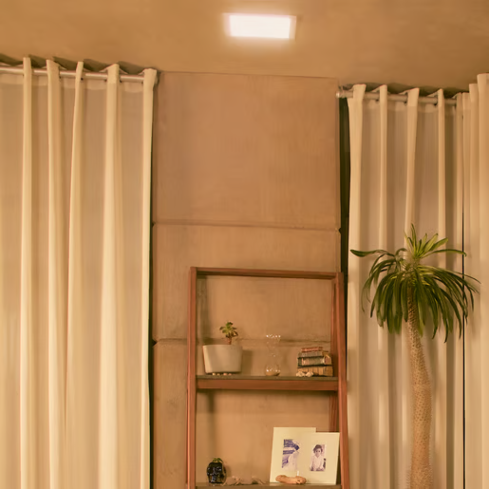 Lámpara de techo LED Empotrable para interior Luz Cálida 6W Brighton VI Blanco Tecnolite