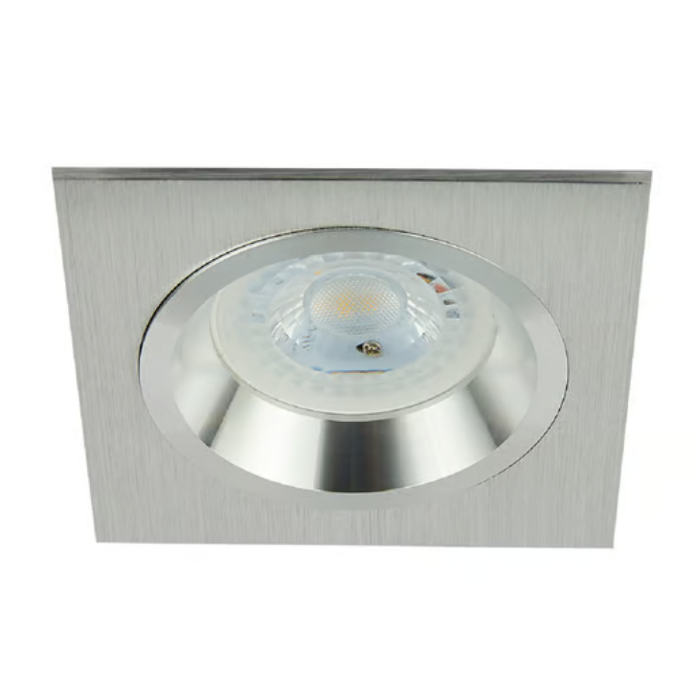 Lámpara de techo LED Empotrable para interior Luz Cálida 6W Aluminio Tecnolite