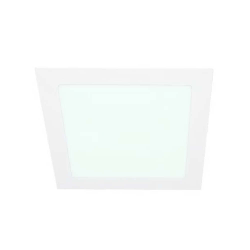 Lámpara de techo LED Empotrable para interior Luz Fría 18W Blanco Tecnolite