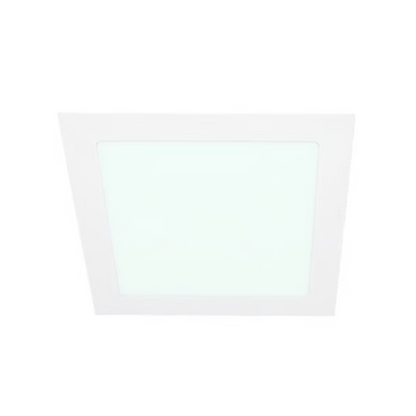 Lámpara de techo LED Empotrable para interior Luz Fría 18W Blanco Tecnolite