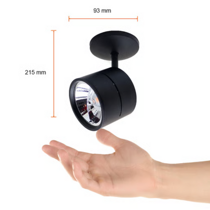 Lámpara de techo dirigible AR111 Luz Cálida 60W Tecnolite