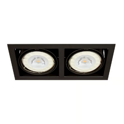 Lámpara de techo doble dirigible G53 100W Negro Nanchong Tecnolite I