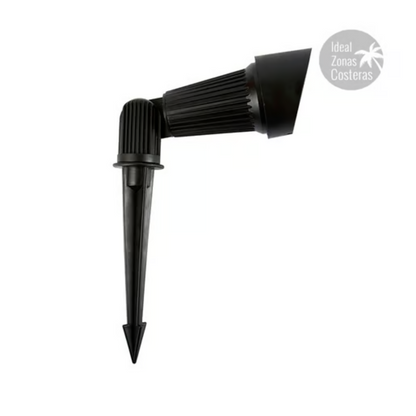 Lámpara  para jardin Base GU10 Negro Tecnolite