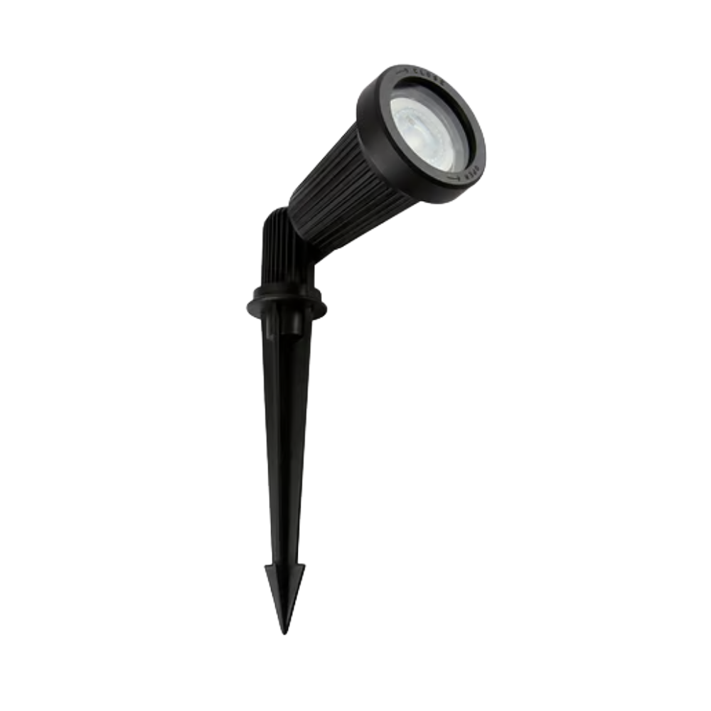 Lámpara para jardin Base GX5.3 50W Negro Tecnolite
