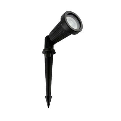 Lámpara para jardin Base GX5.3 50W Negro Tecnolite