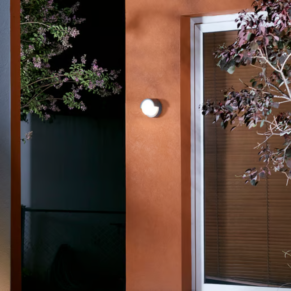 Lámpara pared exterior LED 15W Luz Fría 900lm sobreponer Gris Copeina I Tecnolite