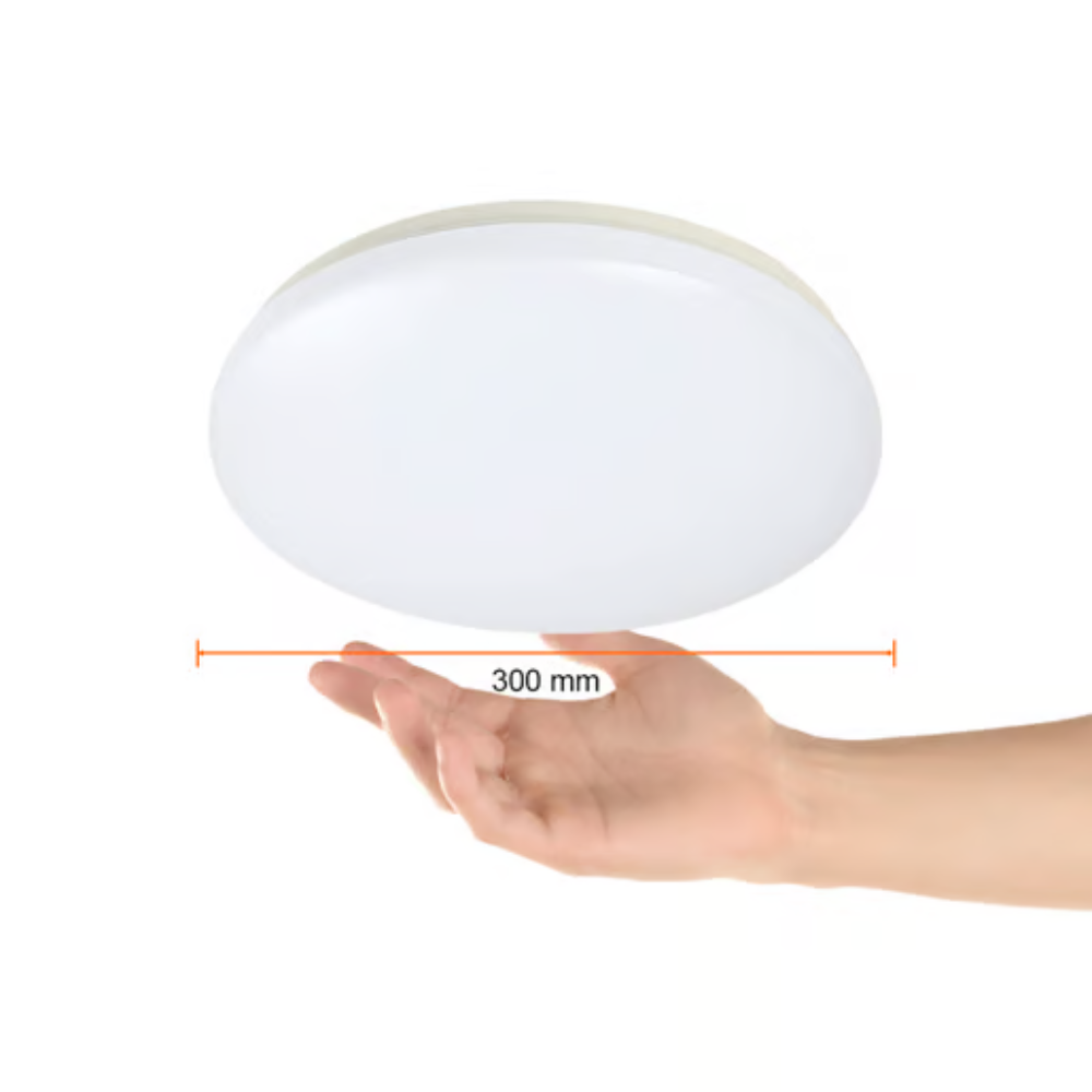 Lámpara techo tipo plafón LED 16W 3000K 1100lm Blanco Anser I Tecnolite