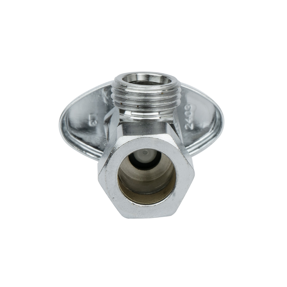 Llave de Control Angular 1/2" T.C. X 1/2" M. Coflex IP-104