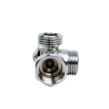 Llave de Control Angular 2 Salidas 1/2" FNPT X 1/2" M. X 1/2" M. Coflex IP-137