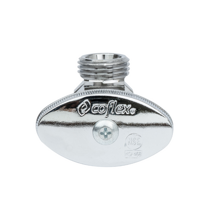 Llave de Control Tradicional para Tubo Roscado 1/2" FNTPT X 1/2" M. Angular Coflex IP-100