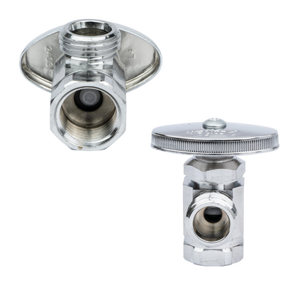 Llave de Control Tradicional para Tubo Roscado 1/2" FNTPT X 1/2" M. Angular Coflex IP-100