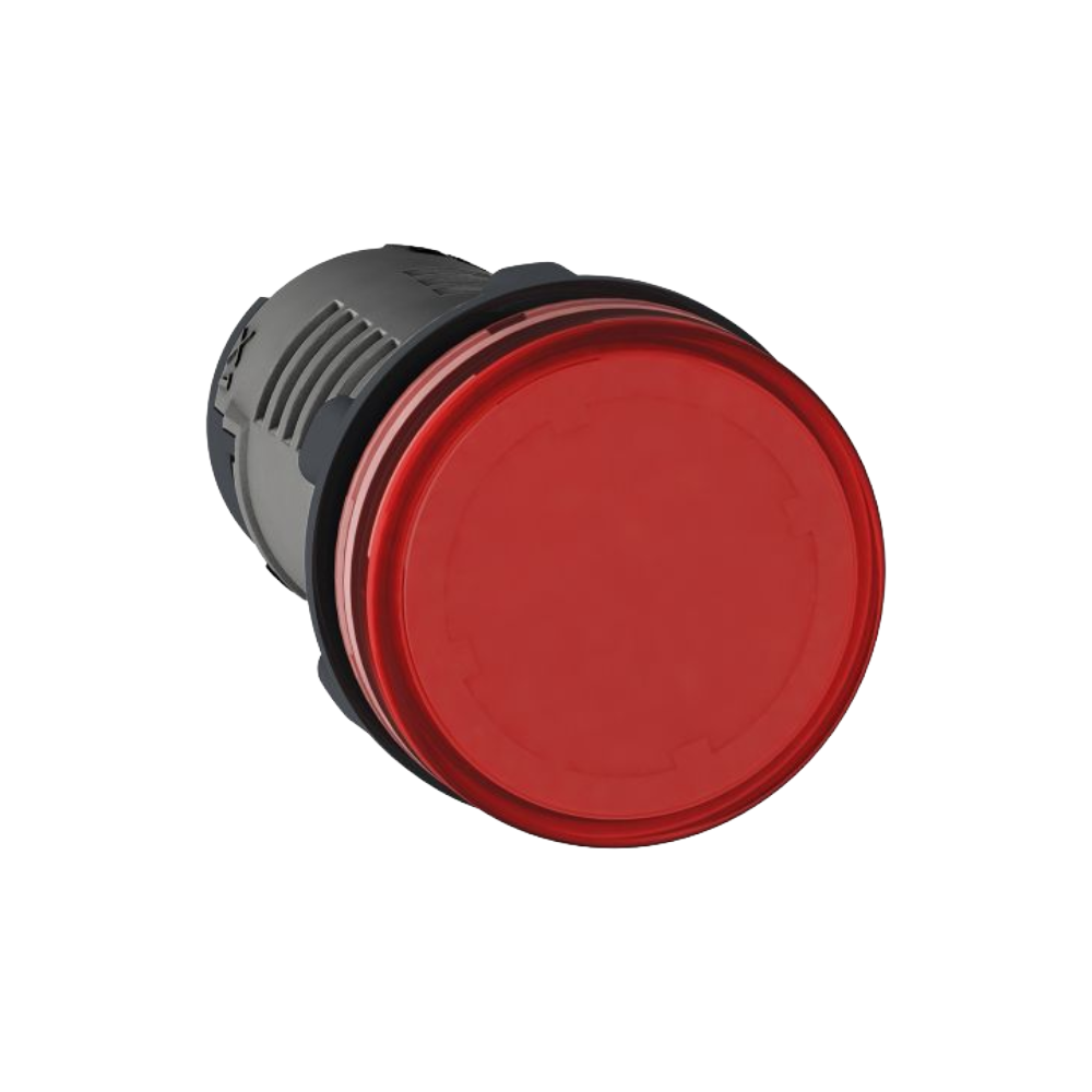 Luz Piloto Monolítica Rojo LED 22 mm Schneider Electric XA2EVF4LC