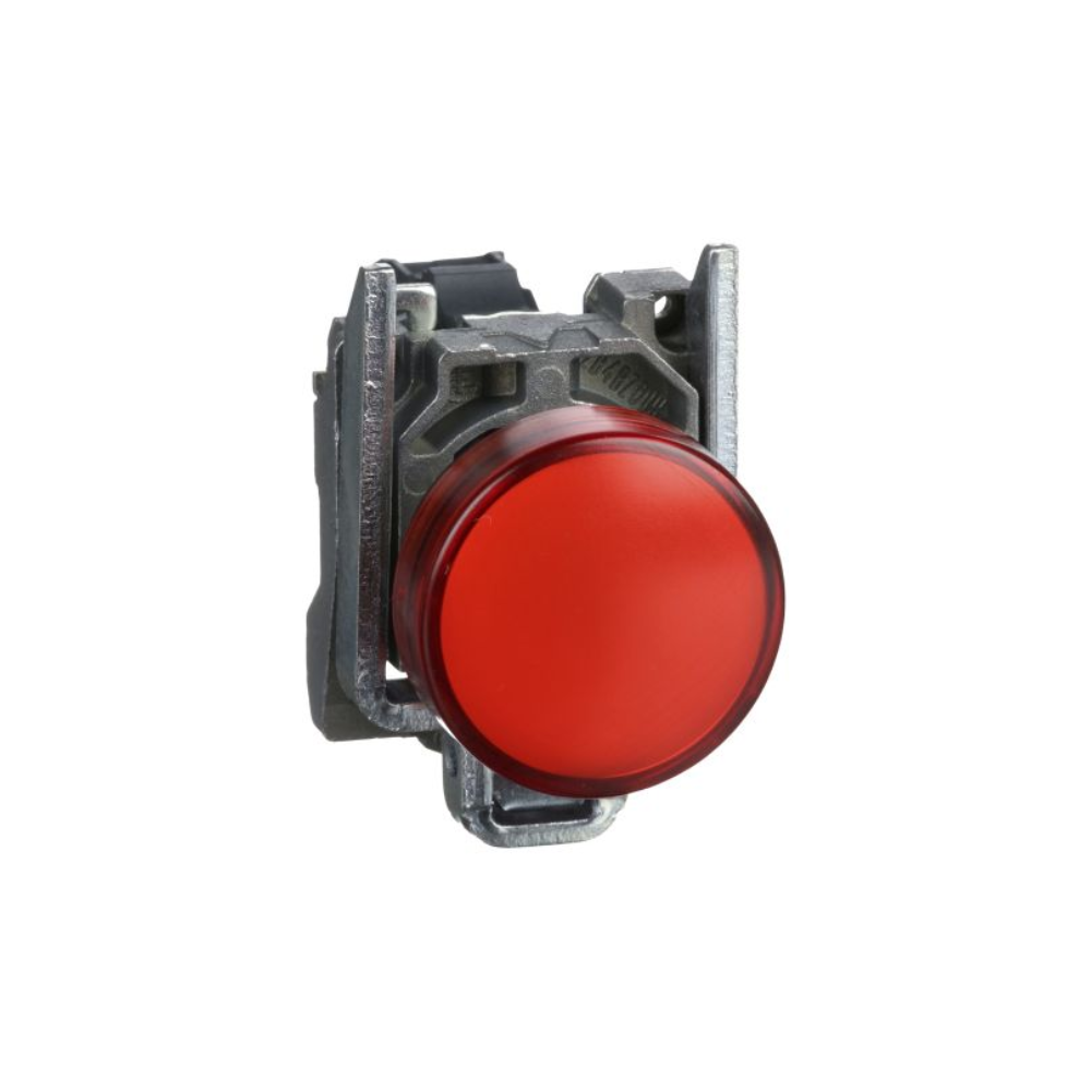 Luz Piloto Redondo Rojo LED 22 mm 120 V Schneider Electric XB4BVG4