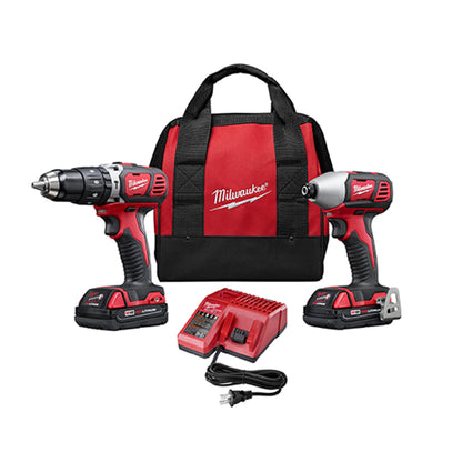 Combo M18™ Rotomartillo 1/2" + Atornillador 1/4" con Bateria Milwaukee