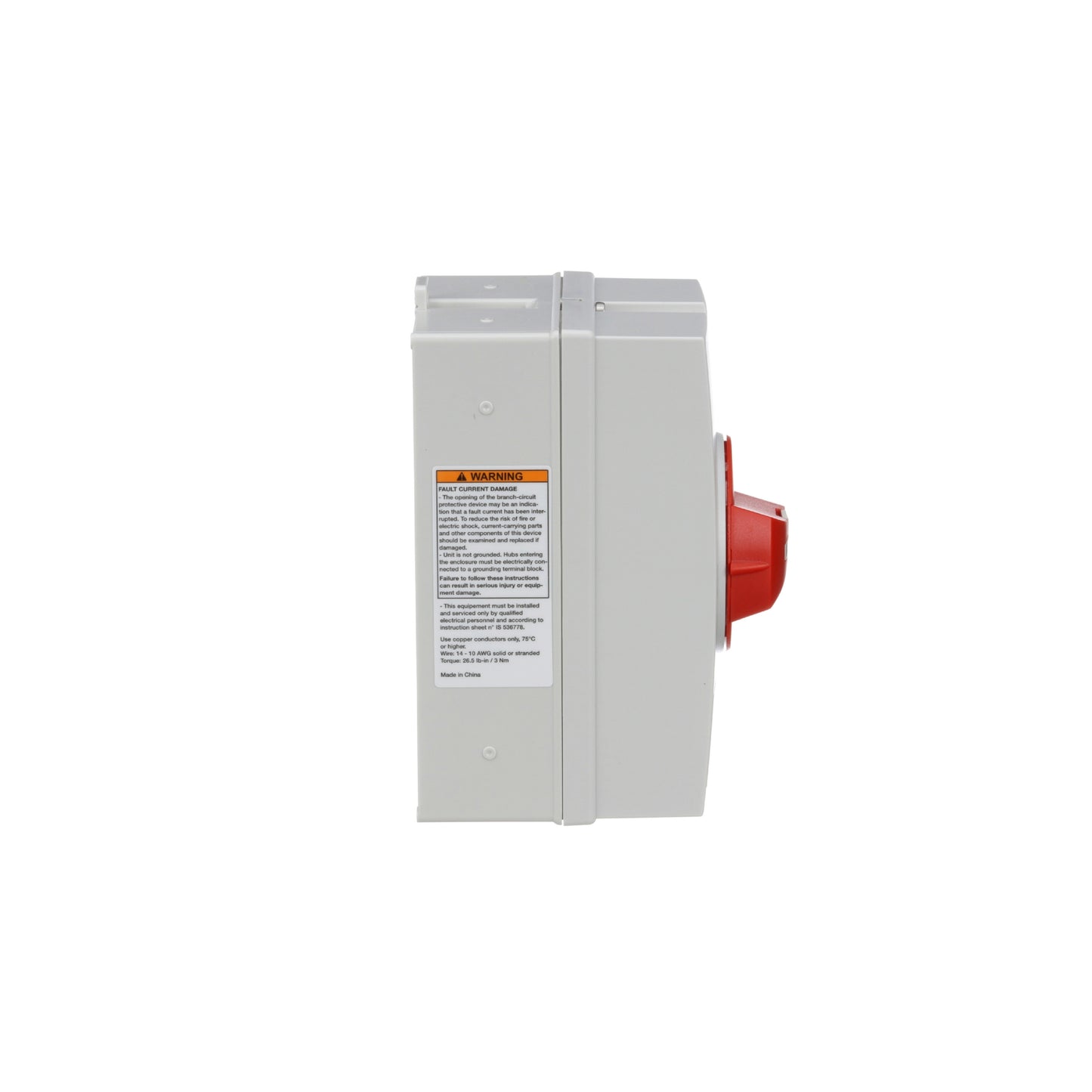 Interruptor Desconectador 30A para Motor R Schneider Electric MD3304X