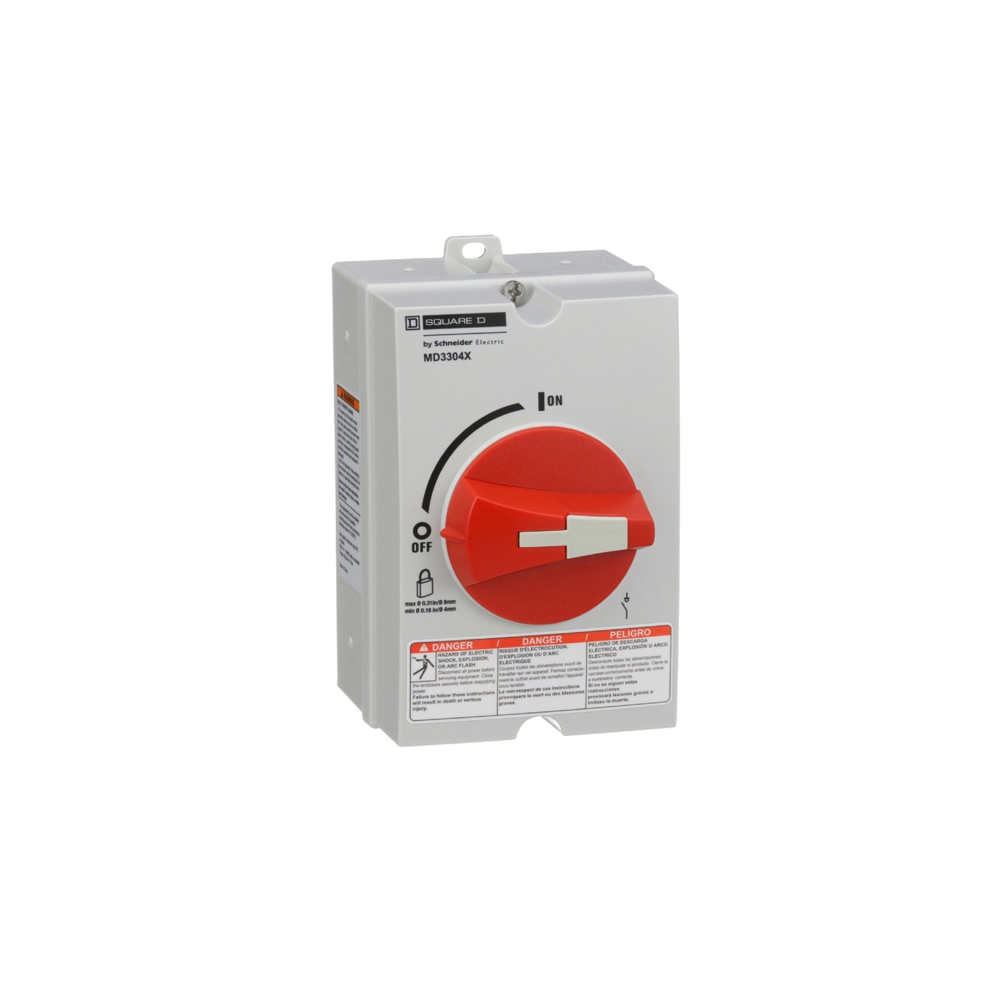 Interruptor Desconectador 30A para Motor R Schneider Electric MD3304X