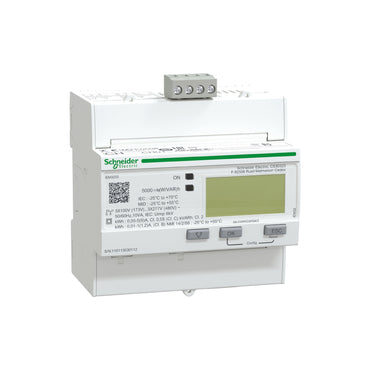 Medidor de Energía ACTI9 Iem, IEM3255 Kwh E y P Act y React 4tar, Alm Sobr, Cont Hor, MID, Com Modbus486 Schneider Electric A9MEM3255
