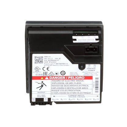 Medidor de Energía Powerlogic para Empotrar, Armónico 15 y 33 Alarmas Schneider Electric METSEPM5110