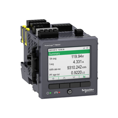 Medidor de Energía Powerlogic para Empotrar, Armónico 63, Memoria de 512mb y 50+ Alarmas Schneider Electric METSEPM8240