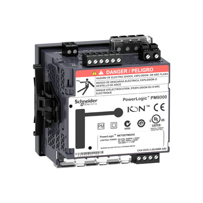 Medidor de Energía Powerlogic para Empotrar, Armónico 63, Memoria de 512mb y 50+ Alarmas Schneider Electric METSEPM8240