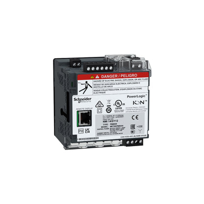 Powerlogic PM8000-PM8244-Montaje Carril Din+pantalla Remota-Mereting Interruptor Schneider Electric METSEPM8244