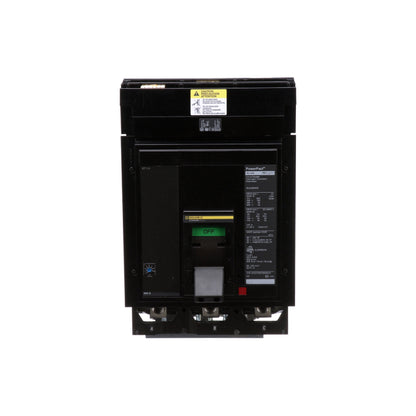 Interruptor Electrónico Powerpact M, de 400A, 3 Polos, 25 kA a 600V, I-Line, Et1.0 Schneider Electric MJA36400