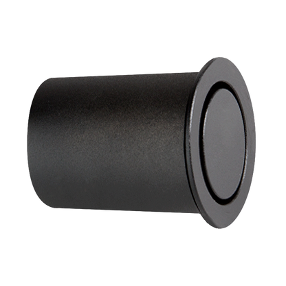 Lámpara de Pared LED Empotrable 2.5W Luz Cálida Negro Illux