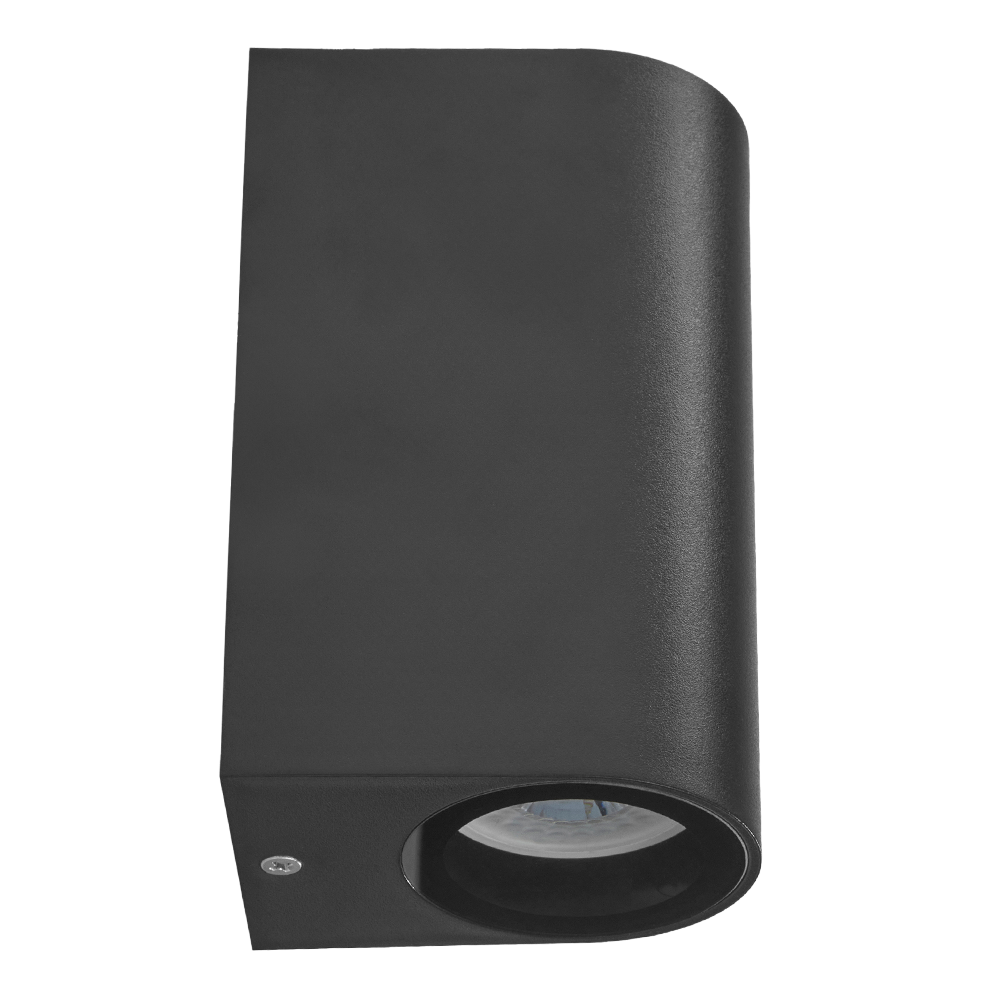 Lámpara de Pared GU10x2 Negro Illux