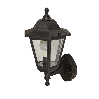 Farol de Pared E26 Negro 18W Illux