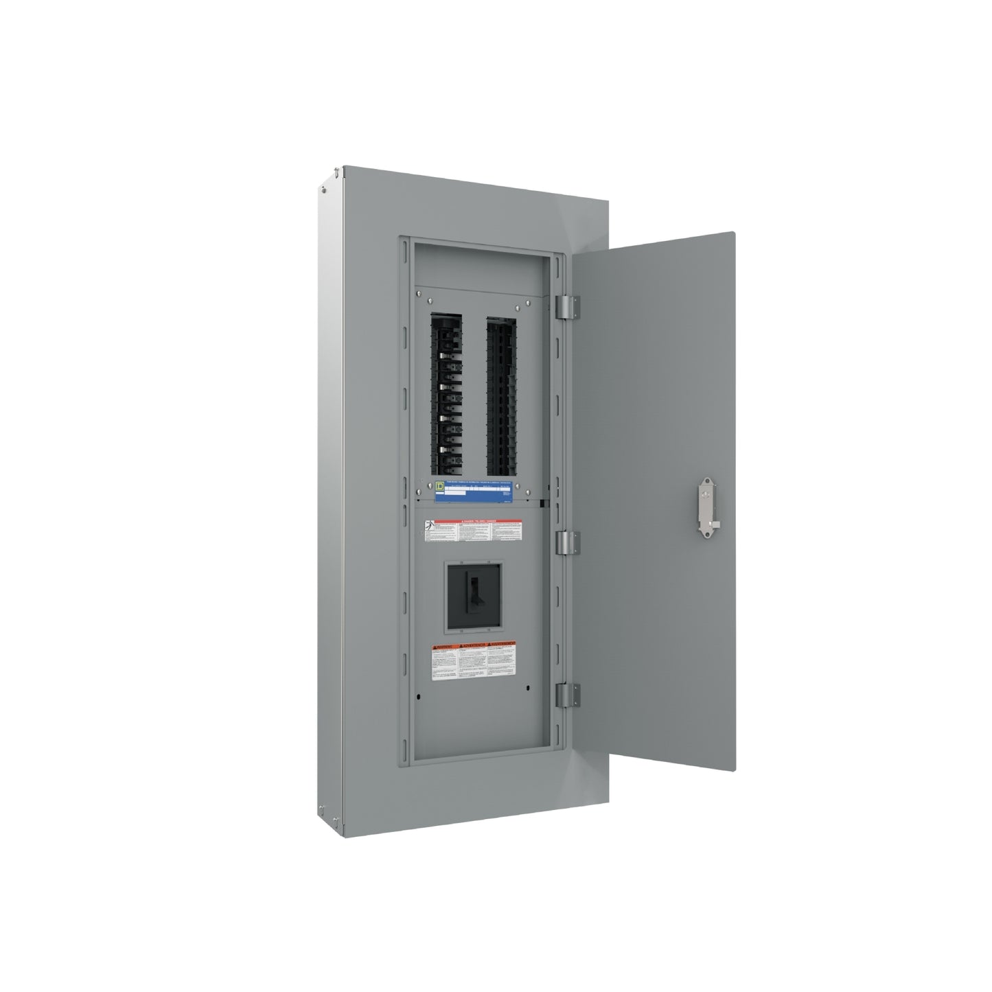 Nq Panelboard 225A, 3 F, 4 H, 30 Circuitos, Interruptor Principal, Montaje Sobreponer, 20 IN Schneider Electric NQ304AB225S