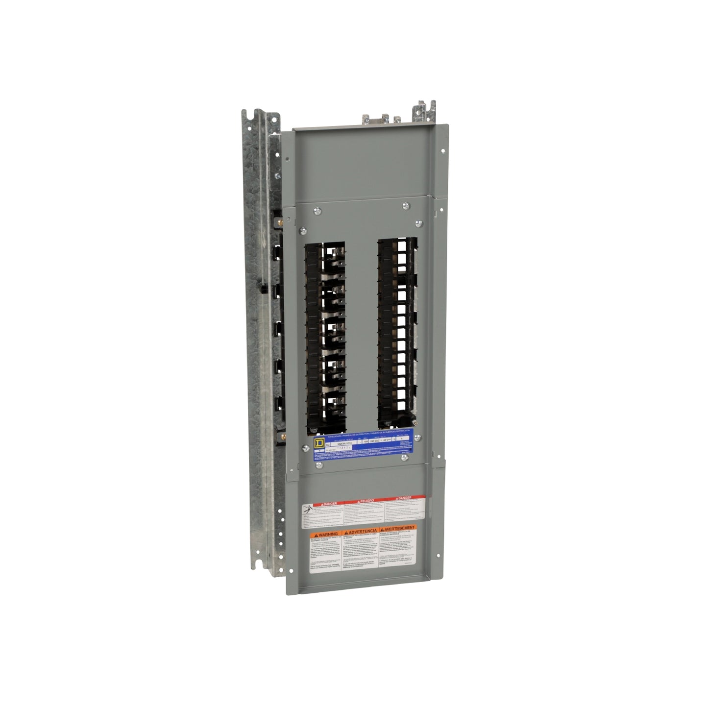 Interior Tablero Nq Square D de Zapatas Principales, 100A, 3 Fases, 4 Hilos, 30 Polos, Barra de Cobre Schneider Electric NQ430L1C14