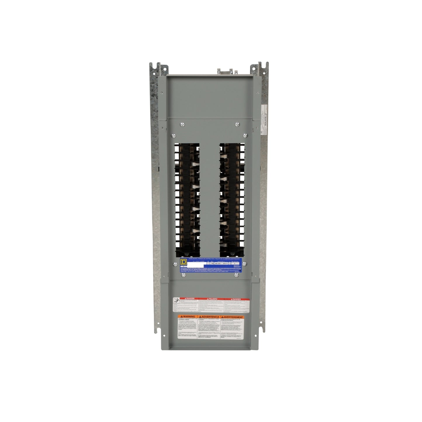 Interior Tablero Nq Square D de Zapatas Principales, 100A, 3 Fases, 4 Hilos, 30 Polos, Barra de Cobre Schneider Electric NQ430L1C14