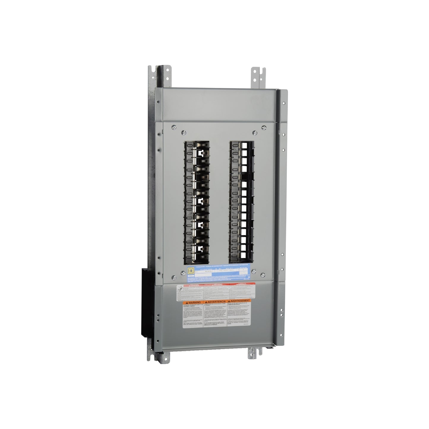 Interior de Tablero NQ Square D de Zapatas Principales 400 A 3F 4H 30 Polos Schneider Electric NQ430L4C