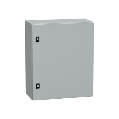 Gabinete Eléctrico, Puerta Ciega Spacial Crn sin Placa de Montaje al 600 X An 500 X L 250 IP66 IK10 Schneider Electric NSYCRN65250