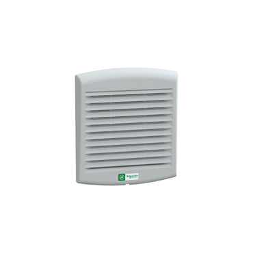 Gabinete Eléctrico, Ventilación Forzada Climasys, Grado de Protección IP54,85 M3/H, 115 V, con Rejilla Salida y Filtro G2 Schneider Electric NSYCVF85M115PF