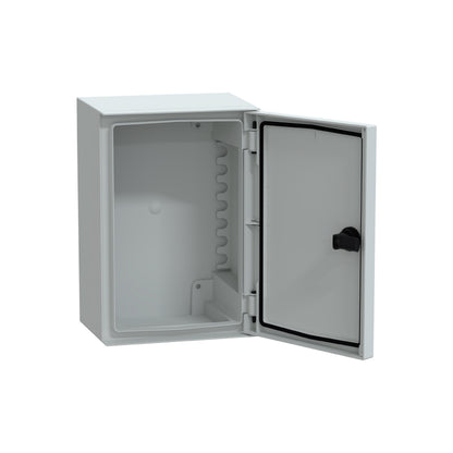 Gabinete Eléctrico, Wall-Mounting Enclosure Abs/Pc Monobloc IP66 H310xw215xd160 mm ((*)) Schneider Electric NSYPLM32G