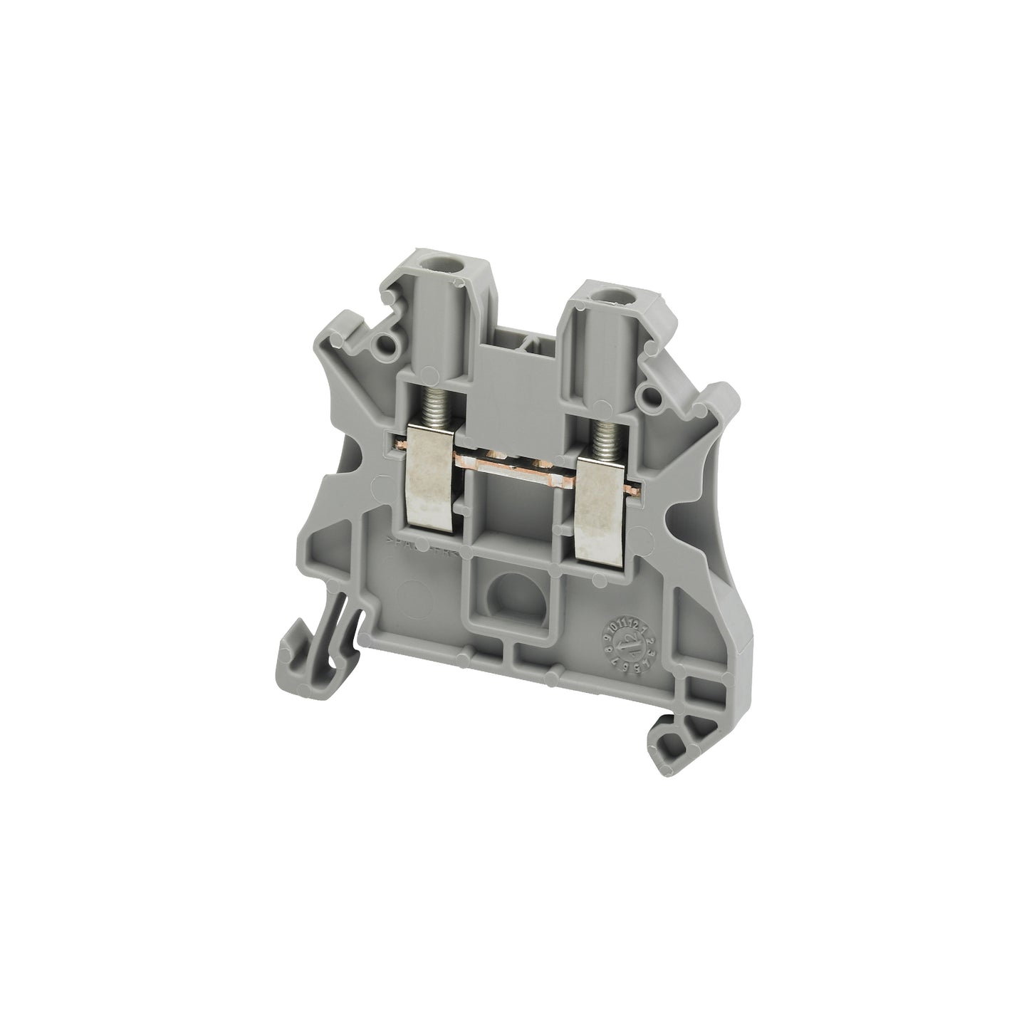Gabinete Eléctrico, Bloque de Terminales de Paso, Linergy Tr, Color Gris, 2.5 Mm², 2 Puntos, Juego de 10 Schneider Electric NSYTRV22