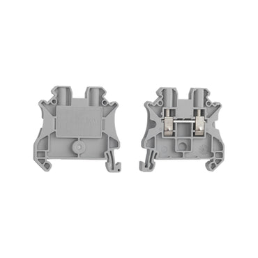 Gabinete Eléctrico, Linergy Passthrough Terminal Block-4 mm² 32A Single-Level 1x1 Screw-Grey Schneider Electric NSYTRV42