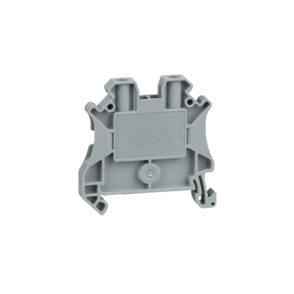 Gabinete Eléctrico, Linergy Passthrough Terminal Block-4 mm² 32A Single-Level 1x1 Screw-Grey Schneider Electric NSYTRV42