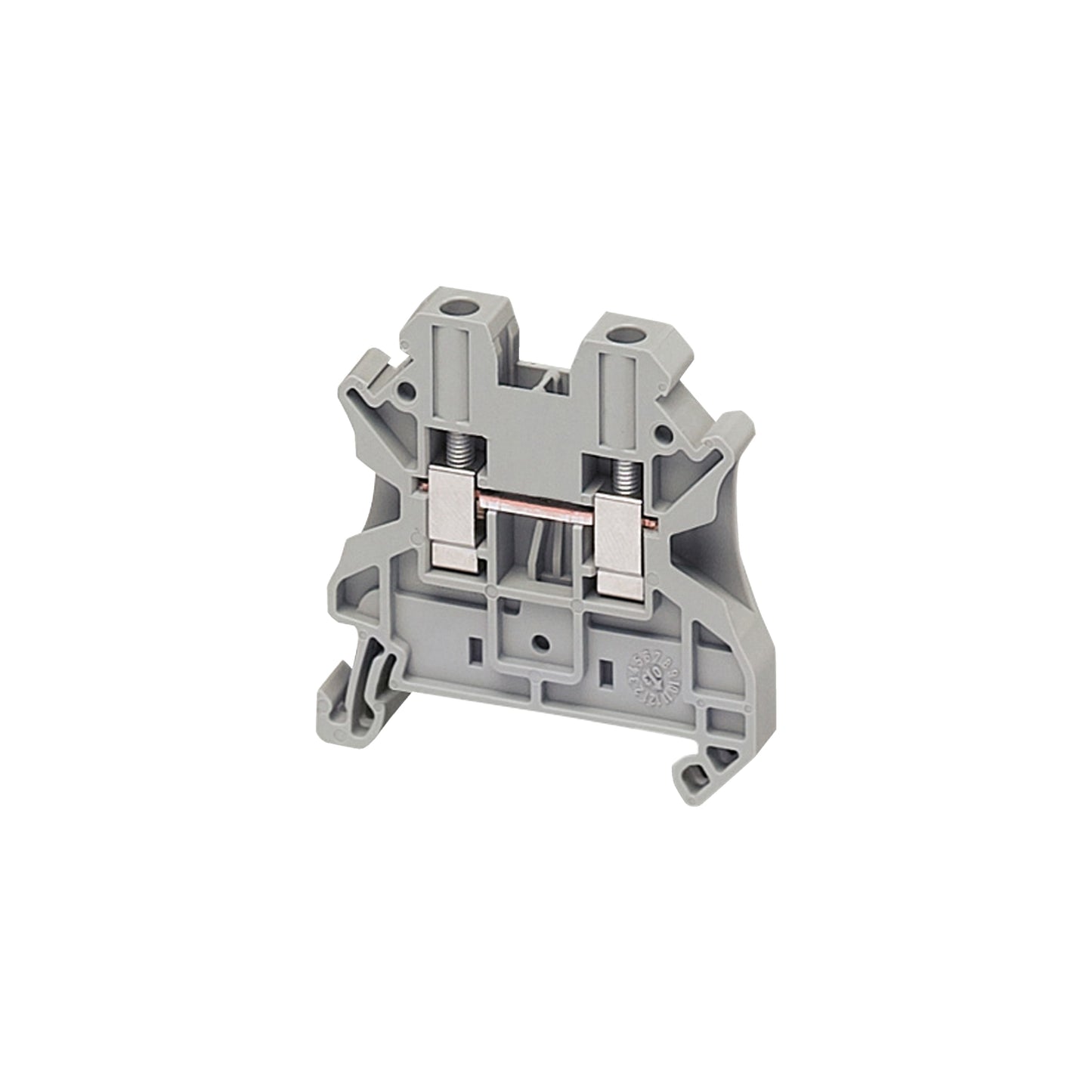 Gabinete Eléctrico, Linergy Passthrough Terminal Block-4 mm² 32A Single-Level 1x1 Screw-Grey Schneider Electric NSYTRV42