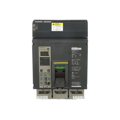 Interruptor Electrónico Powerpact P, de 1200A, 3 Polos, 18 kA a 600V, I-Line, 6.0A Schneider Electric PGA36120U44A