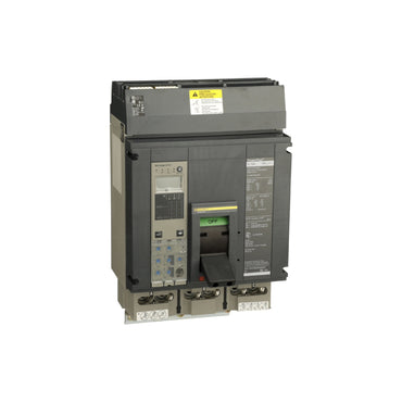 Interruptor Electrónico Powerpact P, de 1200A, 3 Polos, 25 kA a 600V, I-Line, 6.0A Schneider Electric PJA36120U44A
