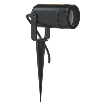 Lámpara de Jardín Tipo Estaca 7W GU10 Negro Illux